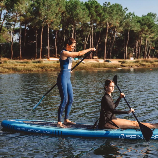 2026 Spinera Let's Paddle 12'4 iSUP Package With Paddle, Leash, Pump & Bag SP-SUP-LP25-124